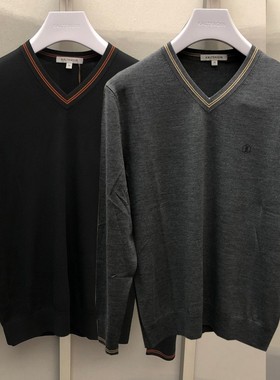 卡尔丹顿男装2020秋冬商务打底圆领针织羊毛衫KABW14100专柜2380