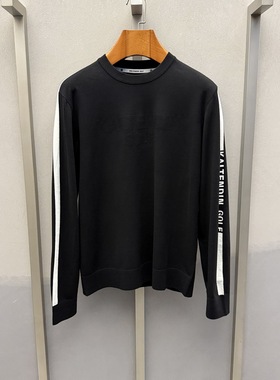 卡尔丹顿秋冬款圆领长袖T恤SEMW44122RAB8/SEMW44122RAV8吊牌1398