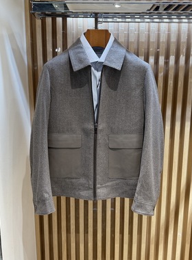 卡尔丹顿男装秋冬款商务翻领羊毛夹克外套KCBW45155FAC5专柜4980