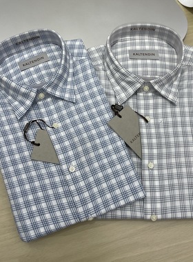 卡尔丹顿2021秋冬商务格子长袖衬衫KBBW33562CAN2/KBBW33562CAG1