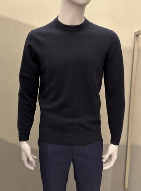 卡尔丹顿男装秋冬新款圆领休闲毛衣羊毛衫KCBW44209RAN8专柜3800