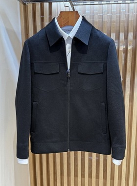 卡尔丹顿男装2025秋冬商务翻领休闲夹克外套LFRW15132专柜4580