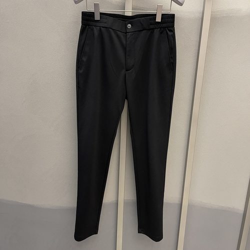 卡尔丹顿男装21秋冬款商务黑色休闲长裤KBBW12930NAB1吊牌1300