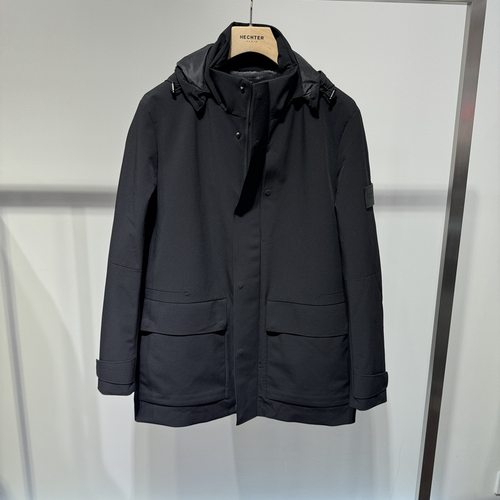 Hechter/丹尼爱特秋冬款商务休闲尼克服外套LJ71403吊牌16900LC