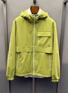 卡尔丹顿男装秋冬款商务休闲连帽夹克外套SFMW15122FAV4吊牌2398