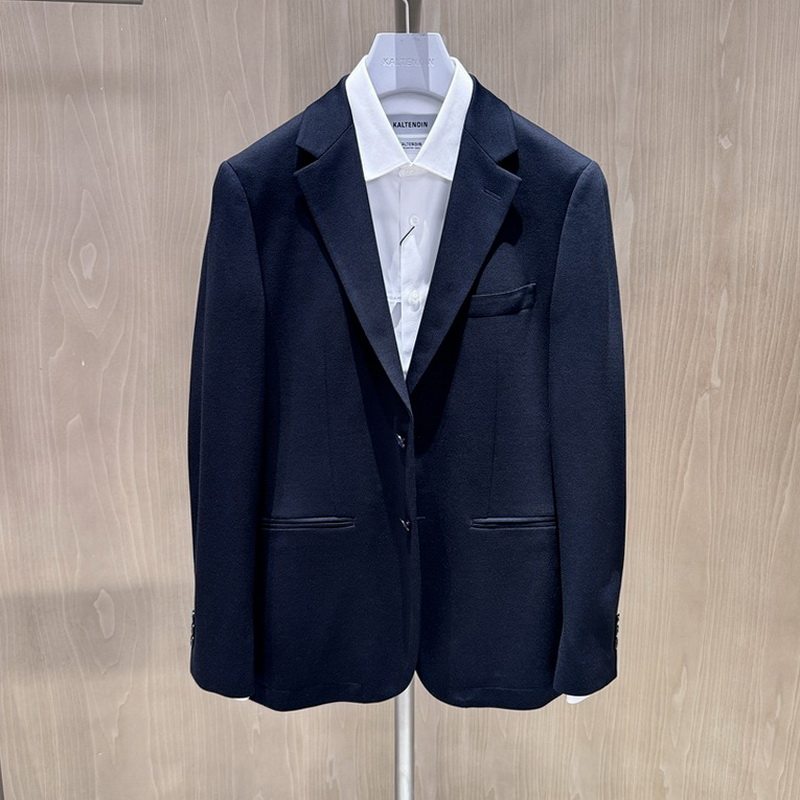 卡尔丹顿男装2024秋冬商务休闲西服外套KEBW11912NAN7吊牌3900
