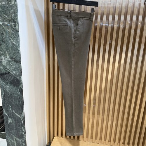 卡尔丹顿男秋冬加绒直筒休闲裤