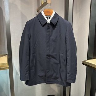 VASTO 华斯度秋冬尼克服商务翻领棉衣棉服外套12C121296专柜33800