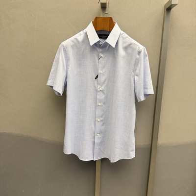 卡尔丹顿春夏男装休闲短袖衬衫
