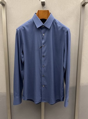 卡尔丹顿男装25秋冬商务休闲百搭长袖衬衫KFAW13544PAN3吊牌2380