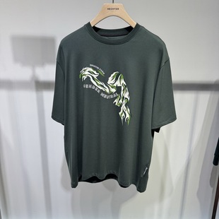 Hechter/丹尼爱特秋冬款商务休闲圆领短袖T恤HT22005专柜790HD