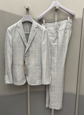 卡尔丹顿男装21春夏新款商务单西西服套装KBBS21906DAG1专柜4600