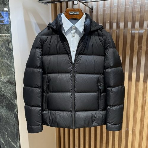 卡尔丹顿男装2024秋冬连帽休闲羽绒服外套2色AE5W05910吊牌6800