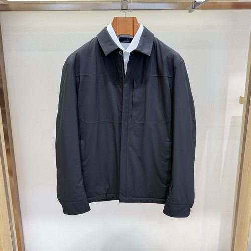 博斯绅威秋冬男兔毛内胆棉服外套
