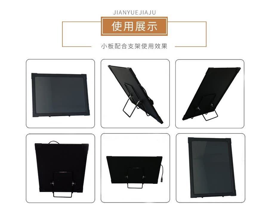 led电子手写发光字广告牌充电款摆地摊小牌子挂立式黑板灯箱招牌