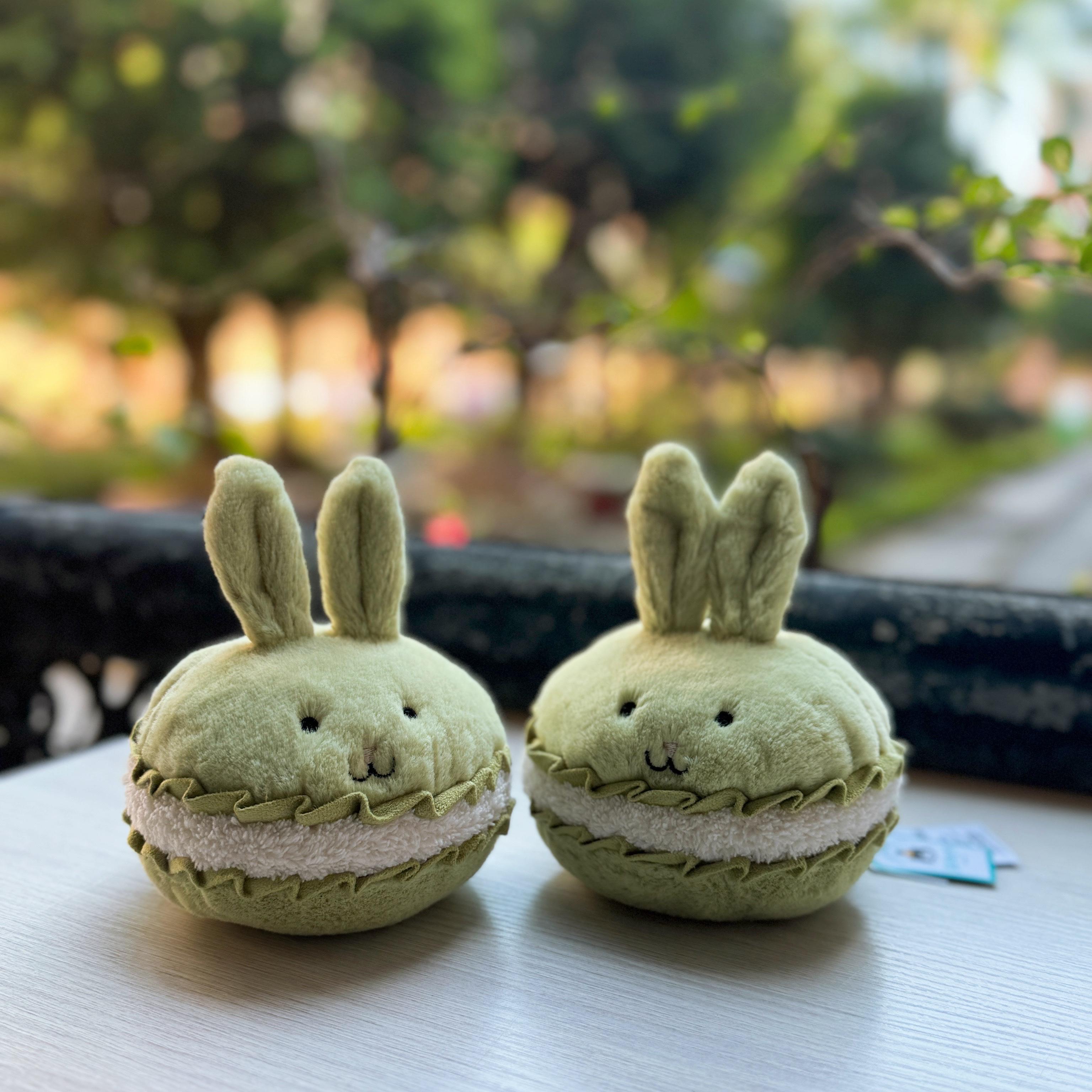 Jellycat邦尼兔马卡龙毛绒玩偶