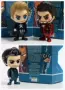 Phiên bản Q của Avengers Tony Iron Man Captain America Batman Lắc đầu búp bê để làm xe - Capsule Đồ chơi / Búp bê / BJD / Đồ chơi binh sĩ mô hình chibi giá rẻ