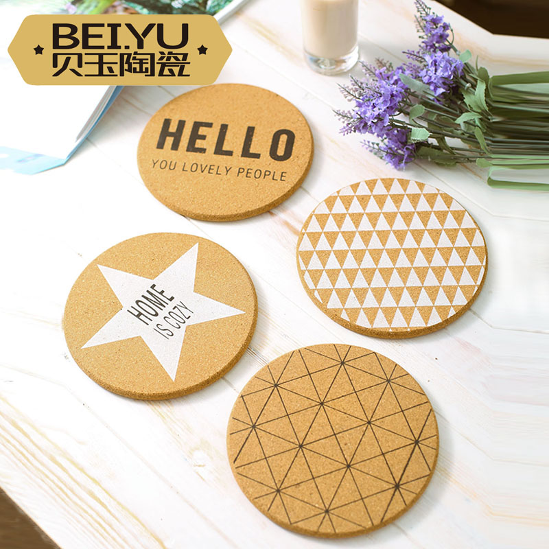 北欧风印花耐高温防滑隔热锅垫