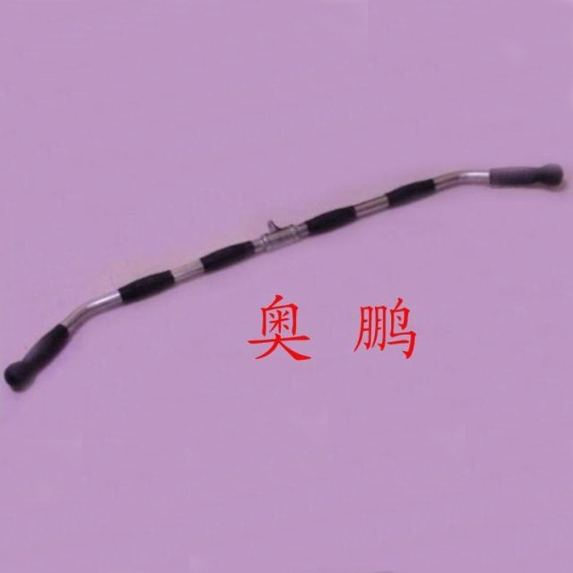电镀包胶拉力杆健身房器材配件