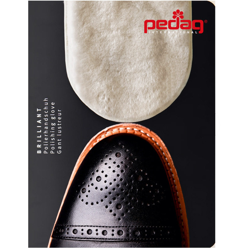 德国pedag碧丽达皮具护理品 抛光手套皮包抛光除尘擦上光擦鞋擦子