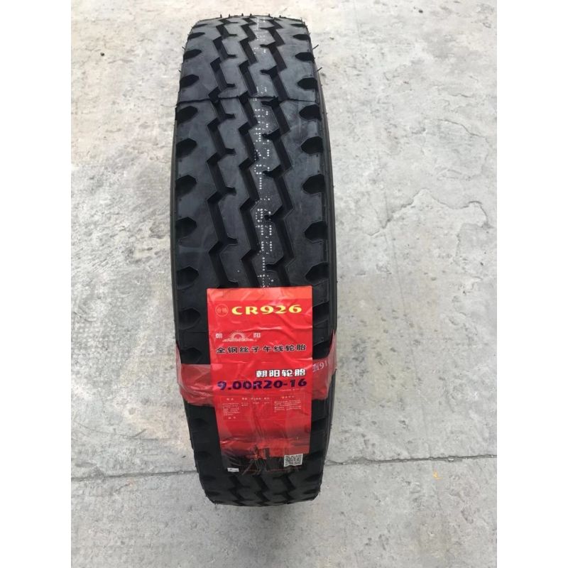 朝阳900r20 CR926花纹全新正品 900R20全钢丝卡客车载重轮胎
