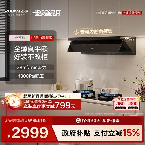 老板小西柚L5Pro青春版顶侧一体