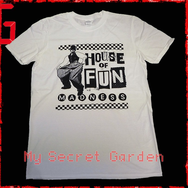 現貨 MADNESS House Of Fun 英國官方乐队短袖T恤 Tee Shirt SKA