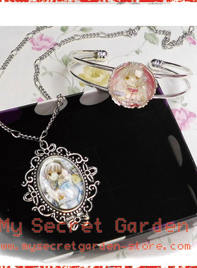 CHOBITS人型電腦天使心項鏈手镯