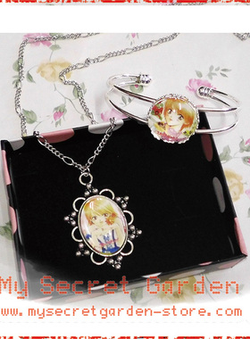 现货 SKIP BEAT 華麗的挑戰 時光寶石 項鏈 手镯套裝