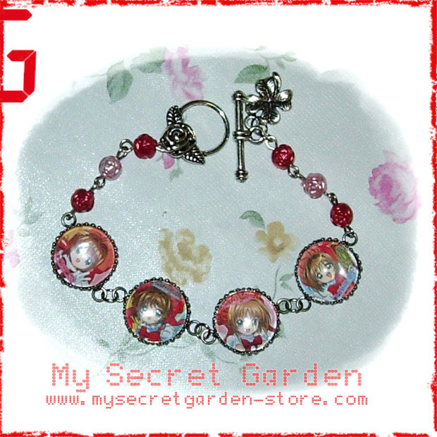 现货 CARDCAPTOR SAKURA bracelet 百變小櫻 动漫時光寶石手链