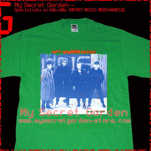 訂購anti nowhere league we are美国入口乐队短袖t恤punk shirt