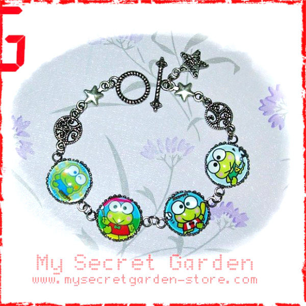 KEROPPI大眼青蛙時光寶石手链