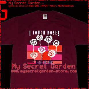 BOOK Roses美国入口乐队T恤Shirt Touch LOVE BAND 訂購 TEE