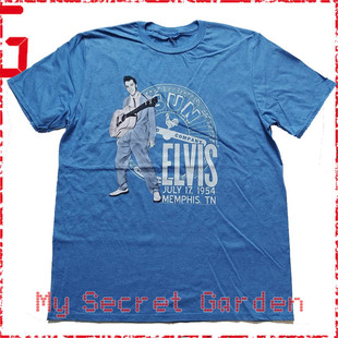 現貨 ELVIS PRESLEY Memphis 美国官方短袖乐队T恤Shirt 猫王