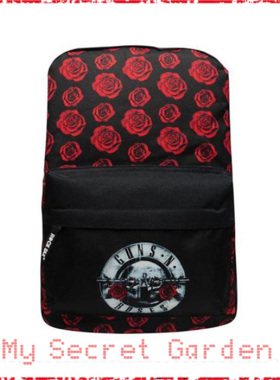 现货 GUNS N ROSES Backpack官方双肩 背包袋書包 槍炮與玫瑰樂隊
