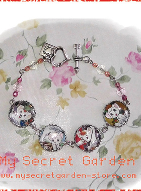 JUNGLE森林大帝小白獅手链