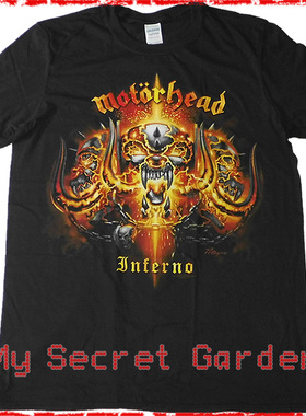 現貨 MOTORHEAD  Inferno 摩托头乐队英國官方T恤 Shirt 金属搖滾
