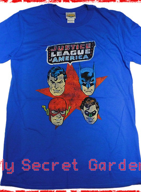現貨 JUSTICE LEAGUE正义联盟蝙蝠俠超人英國官方T恤Shirt DC漫画
