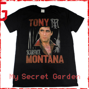 現貨 SCARFACE Tony 疤面煞星电影Al Pacino美国官方短袖T恤Shirt