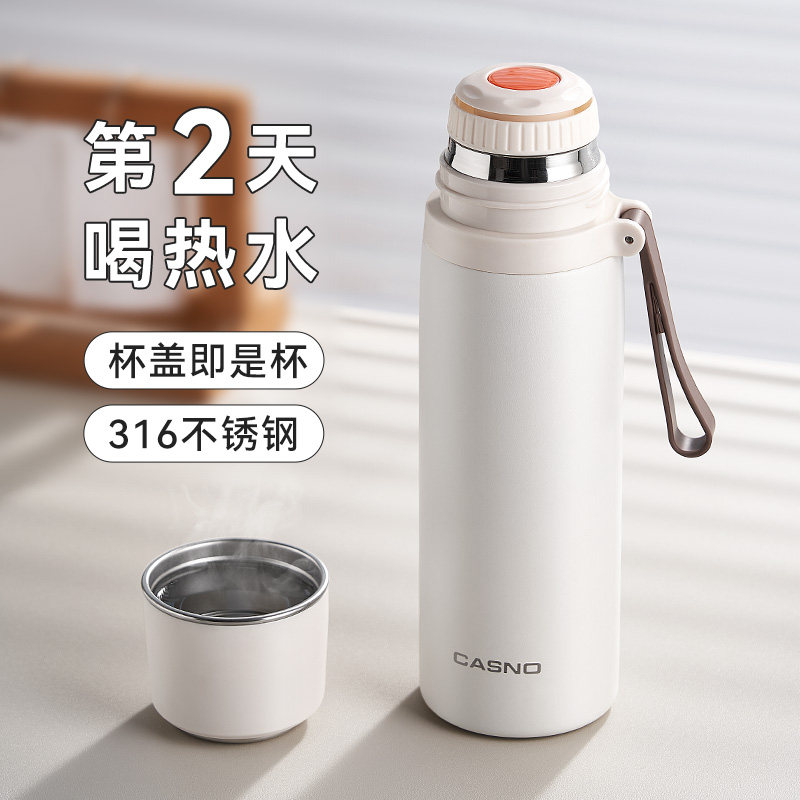 保温杯女2025新款高颜值316不锈钢便携大容量水壶男女生上学专用