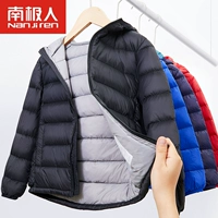 Детский короткий удерживающий тепло зимний пуховик для мальчиков, подходит для подростков, коллекция 2022, в западном стиле