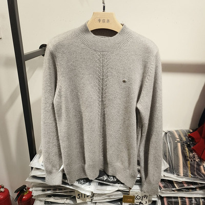 A317妈妈秋冬新款厚羊毛衫中老年