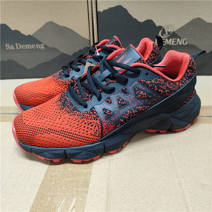 外贸透气户外爬山旅游登山鞋 减震防滑徒步鞋 情侣运动越野跑步鞋