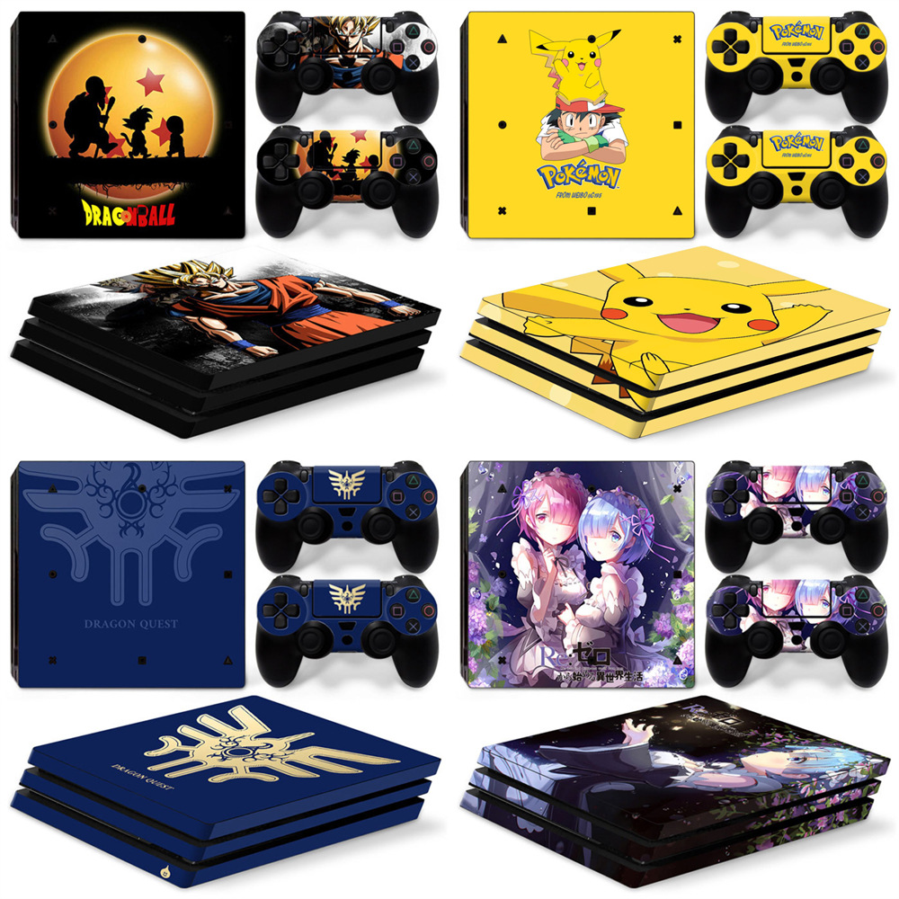 PS4 pro 游戏机贴纸  孤岛惊魂5 时尚卡通 炫酷贴膜Skin