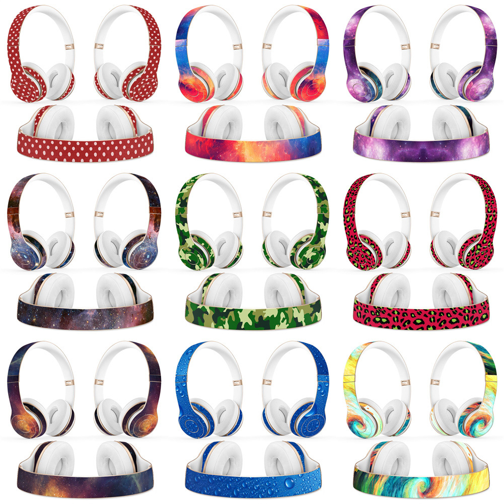 适用于Beats Solo3 Solo2 Wireless 贴纸无线耳机横梁贴纸保护膜