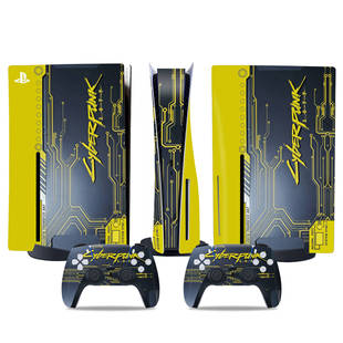 外贸款 炫彩贴膜 光驱版 PS5游戏机贴纸