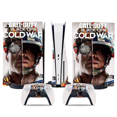 PS5全身贴纸 游戏机贴纸 卡通保护膜 机身贴 Call of Duty skins