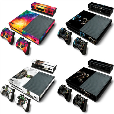 XBOX one游戏机全身贴纸 全身贴 保护贴the walking dead手柄贴纸