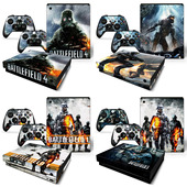 XBOX 战地5 X游戏机贴带2个手柄贴 ONE X贴膜贴纸机身贴ONE