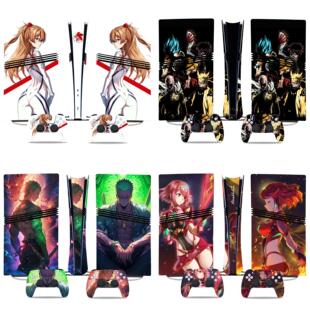 卡通动漫sticker 痛贴 PS5Pro游戏主机贴纸手柄贴纸 彩膜炫彩贴